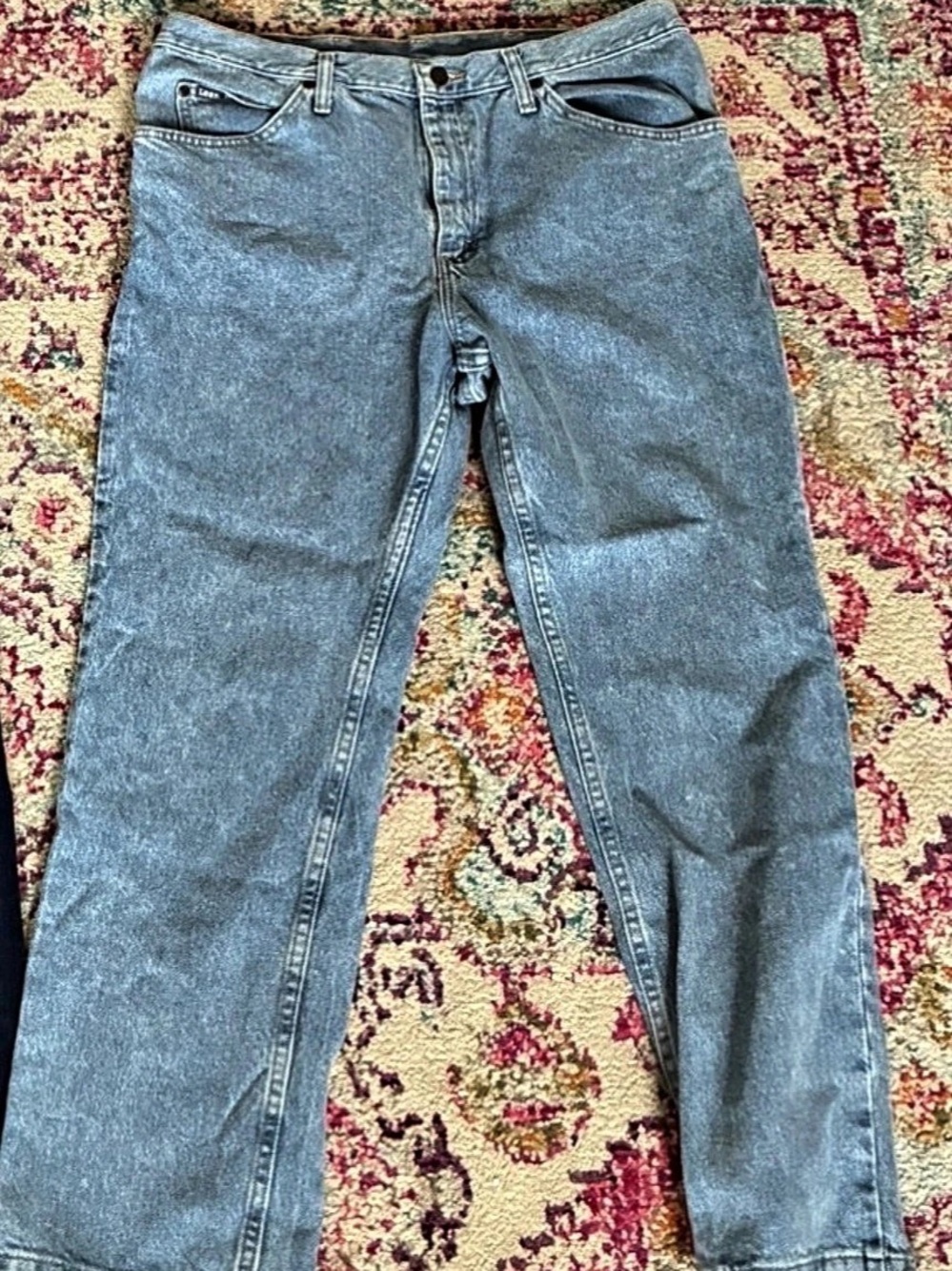 Lee Women's Blue Straight Leg Jeans